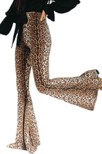 Load image into Gallery viewer, Leopard Print Flare Pants
