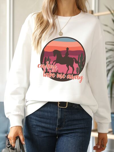 Cowboy Take Me Away Sweatshirt