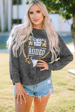 Load image into Gallery viewer, Cow&#39;s First Rodeo Sweatshirt
