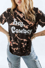 Load image into Gallery viewer, Hey Cowboy Bohemian Cowgirl Graphic Tee
