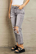 Load image into Gallery viewer, Bayeas Acid Wash Distressed Jeans
