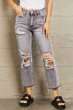 Load image into Gallery viewer, Bayeas Acid Wash Distressed Jeans
