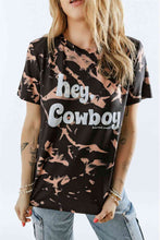 Load image into Gallery viewer, Hey Cowboy Bohemian Cowgirl Graphic Tee
