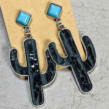 Load image into Gallery viewer, Cactus Country Earrings
