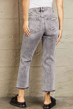 Load image into Gallery viewer, Bayeas Acid Wash Distressed Jeans
