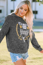 Load image into Gallery viewer, Cow&#39;s First Rodeo Sweatshirt
