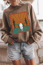 Load image into Gallery viewer, Sunset + Skull Sweatshirt
